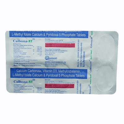 Calbona-XT Tablet 10's, Pack of 10 TABLETS