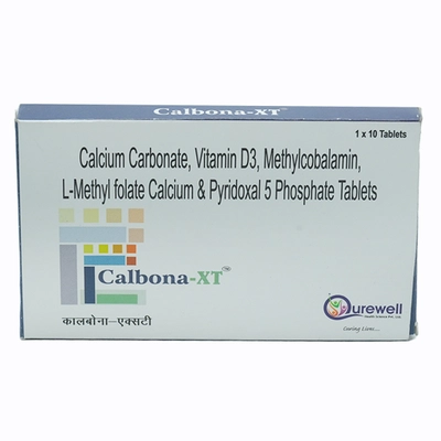 Calbona-XT Tablet 10's, Pack of 10 TABLETS