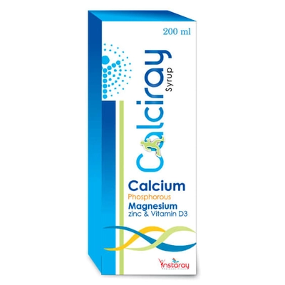 Calciray Suspension 200 ml, Pack of 1 SUSPENSION