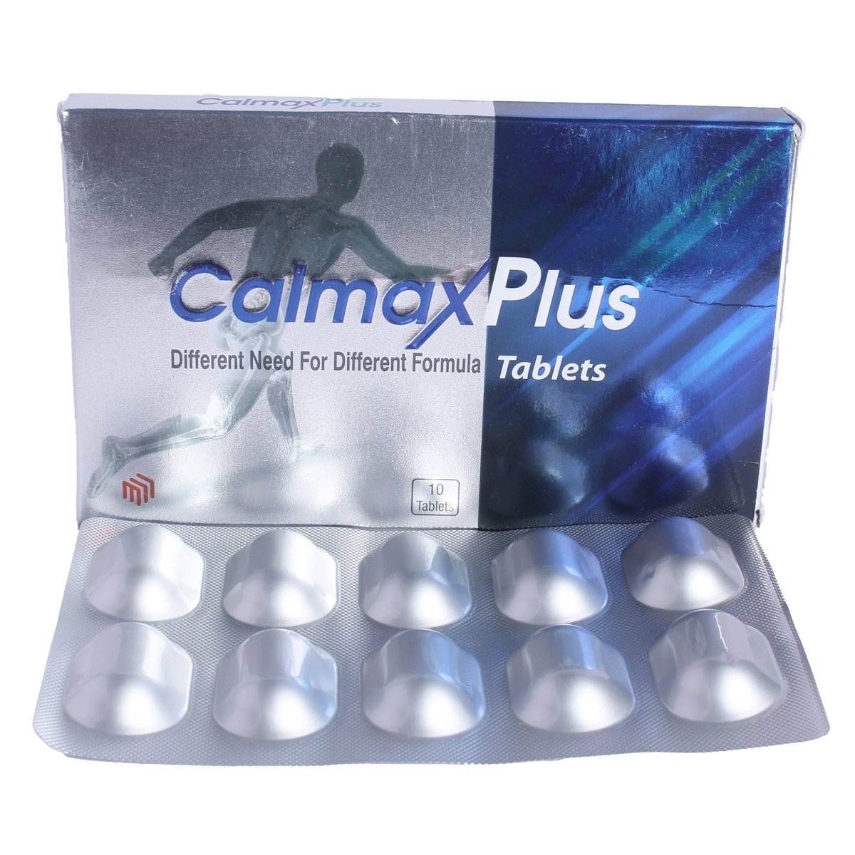 Calmax Plus Tablet 10's, Pack of 10 Calmax Plus Tablet 10's, Pack of 10