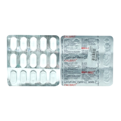 Calbrit Tablet 15's, Pack of 15 TabletS