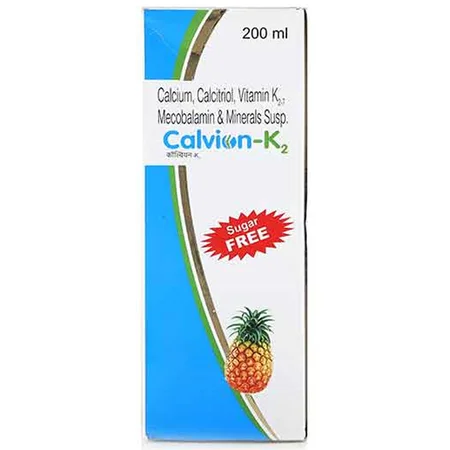 Calvion-K2 Sugar Free Suspension 200 ml