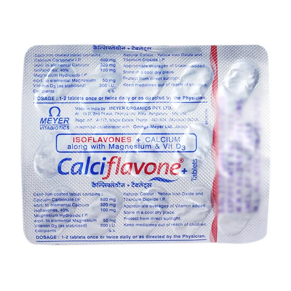 Calciflavone Plus Tablet 15's, Pack of 15 TabletS
