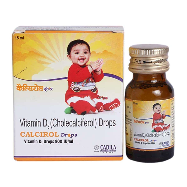 Calcirol 800 IU Oral Drops 15 ml