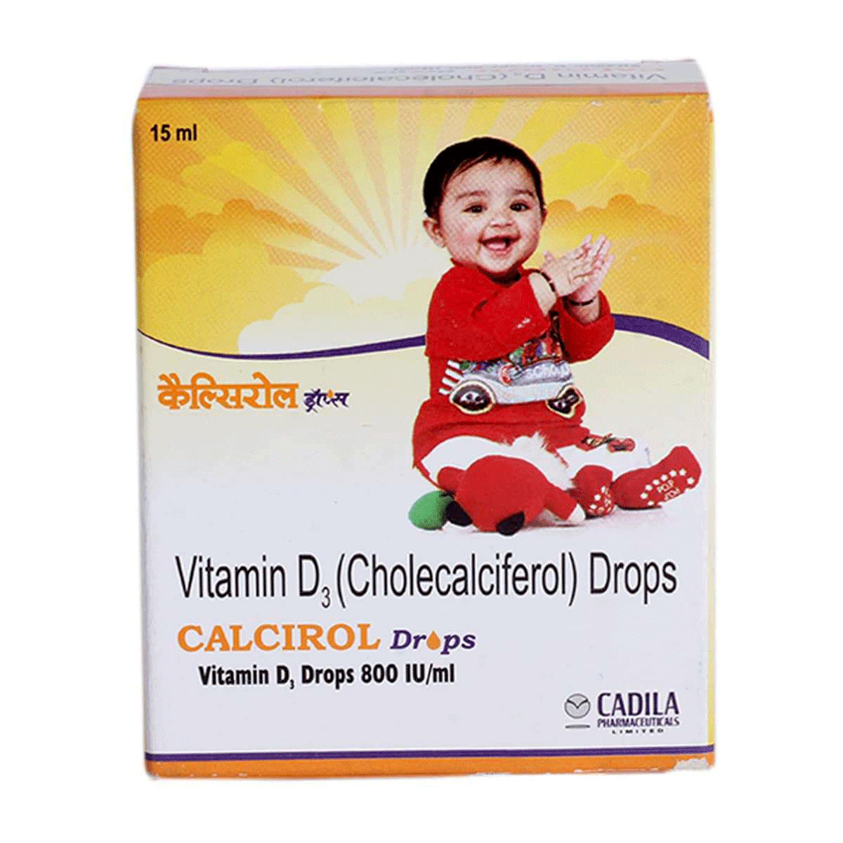 Calcirol 800 IU Oral Drops 15 ml, Pack of 1 DROPS Calcirol 800 IU Oral Drops 15 ml, Pack of 1 DROPS