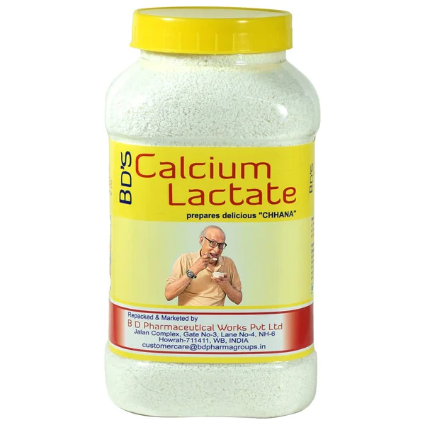 Calcium Lactate Powder 400 gm, Pack of 1