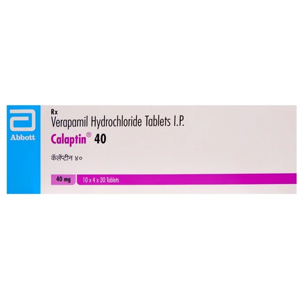 Calaptin 40 Tablet 30's, Pack of 30 TabletS