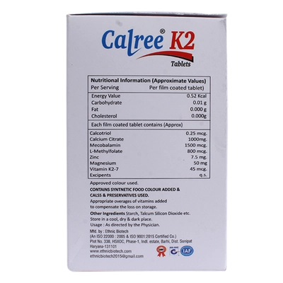 Calree K2 Tablet 10's, Pack of 10 TABLETS