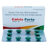 Calvis Forte Softgel Capsule 10's, Pack of 10