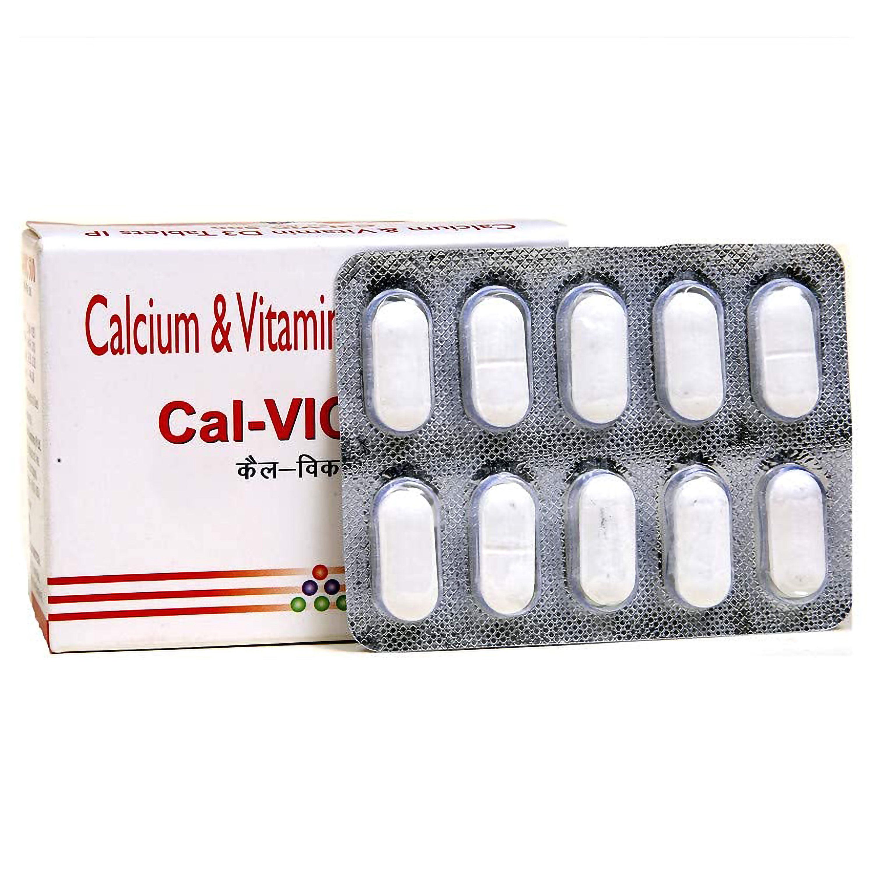 Cal-Vic 500 Tablet 10's, Pack of 10 TabletS Cal-Vic 500 Tablet 10's, Pack of 10 TabletS