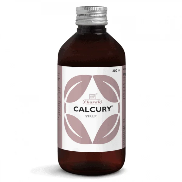 Charak Calcury Syrup, 200 ml, Pack of 1