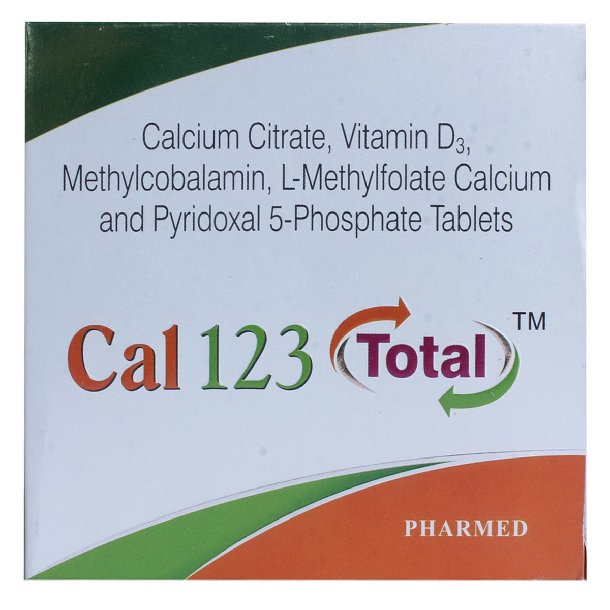 Cal 123 Total Tablet 15's, Pack of 15 TABLETS