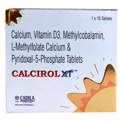 Calcirol XT Tablet 15's, Pack of 15 TabletS