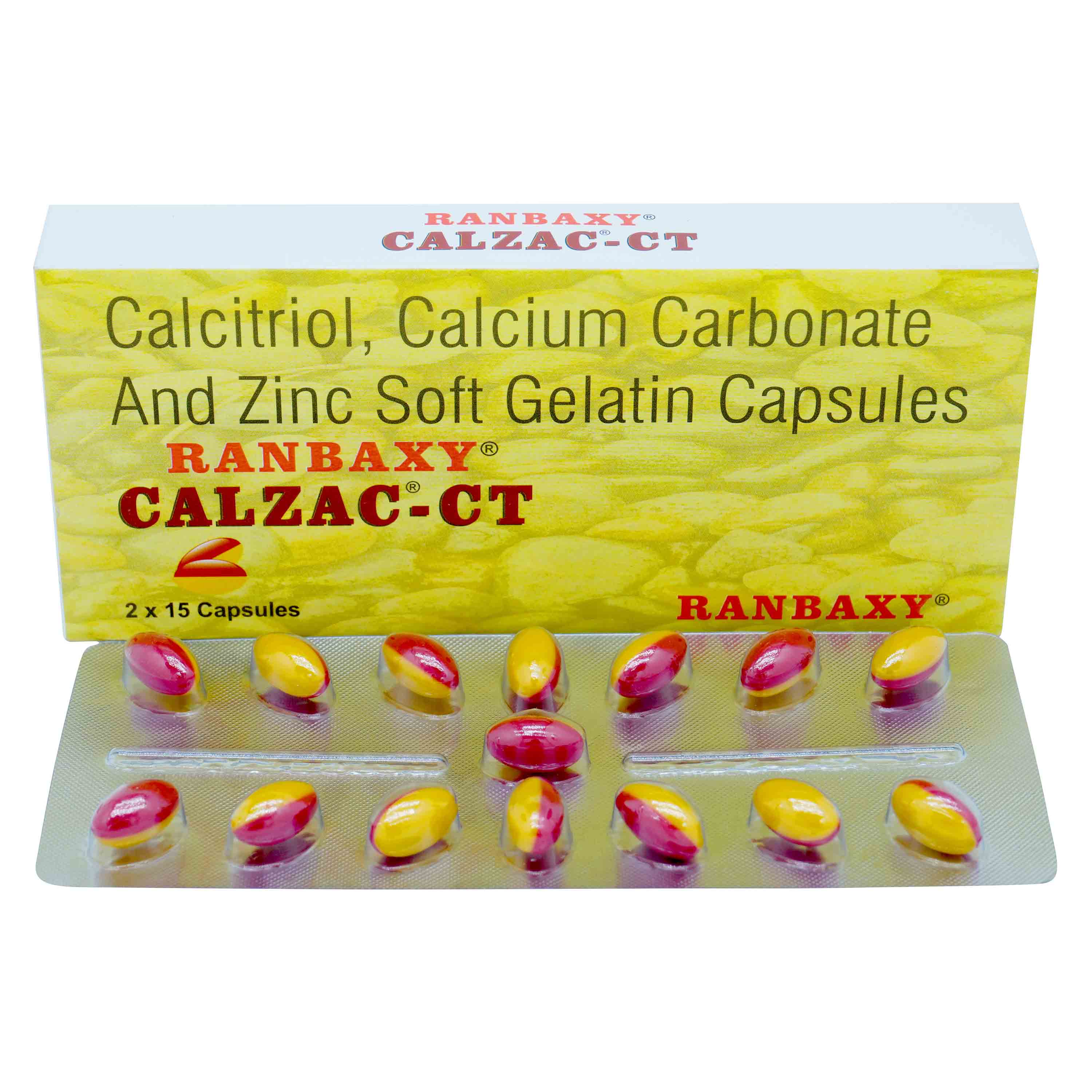 Calzac-CT Softgel Capsule 15's, Pack of 15 CapsuleS Calzac-CT Softgel Capsule 15's, Pack of 15 CapsuleS