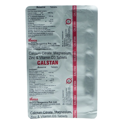 Calstan Tablet 10's, Pack of 10 TabletS