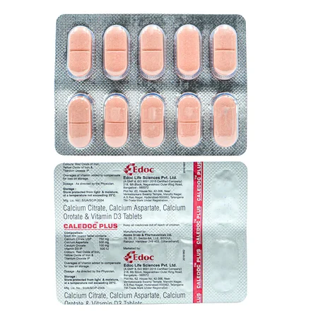Caledoc Plus Tablet 10's