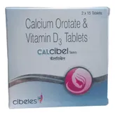 Calcibel Tablet 15's, Pack of 15 TabletS