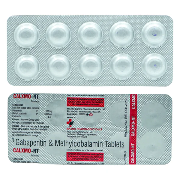 Calxmo-NT Tablet 10's, Pack of 10 TabletS