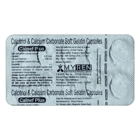 Calnef Plus Softgel Capsule 10's