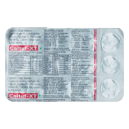 Caltuf-XT Tablet 15's