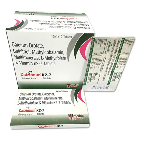 Calzimum K2-7 Tablet 10's
