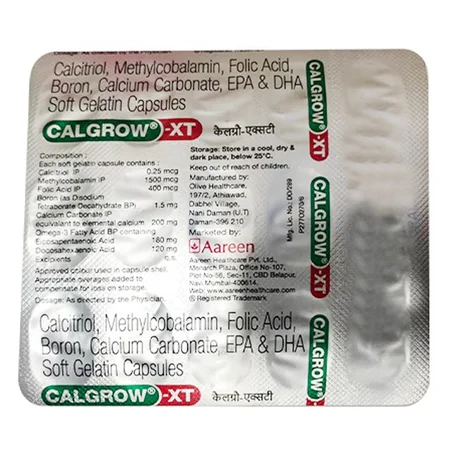 Calgrow-XT Softgel Capsule 15's