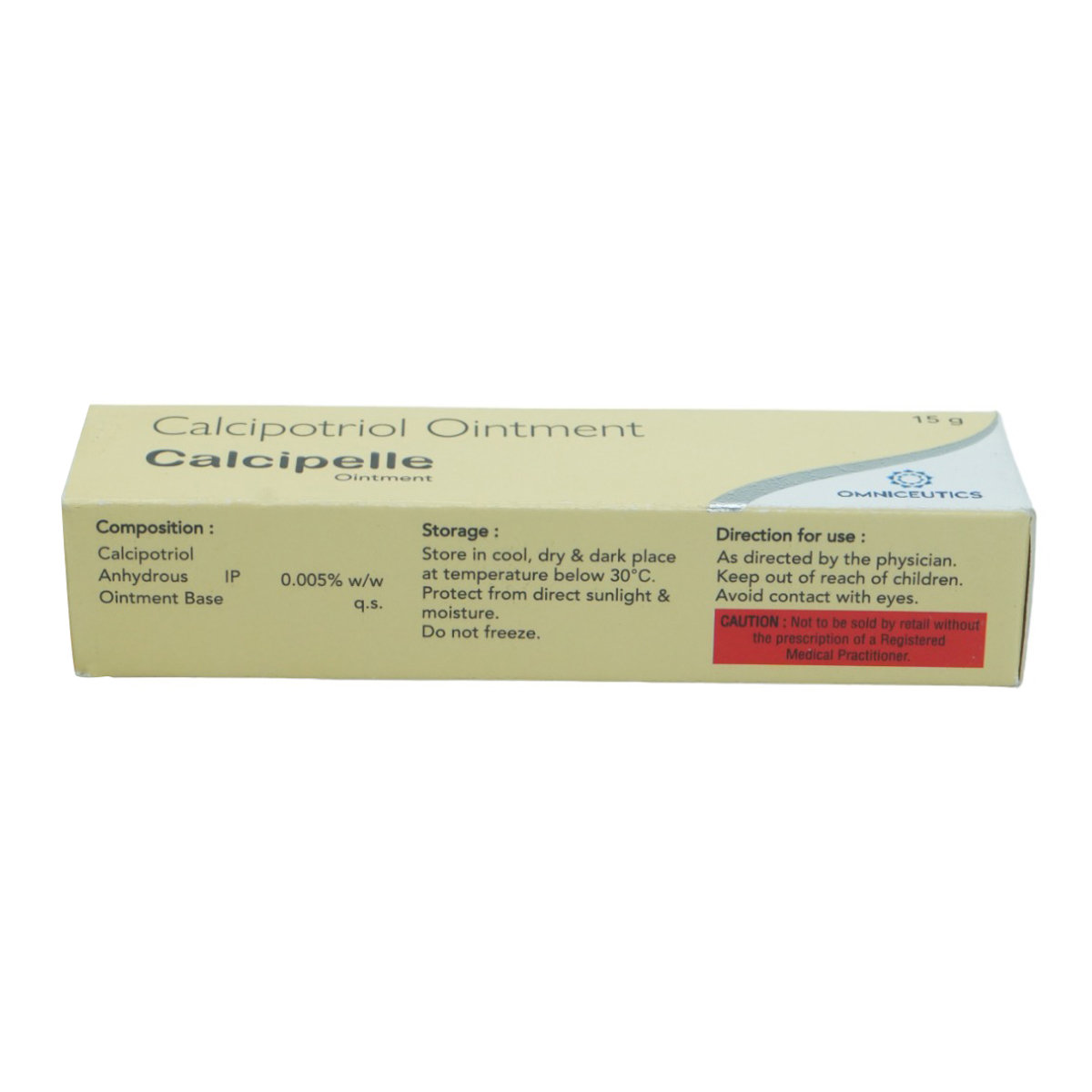 Calcipelle Ointment 15 gm, Pack of 1 OINTMENT Calcipelle Ointment 15 gm, Pack of 1 OINTMENT