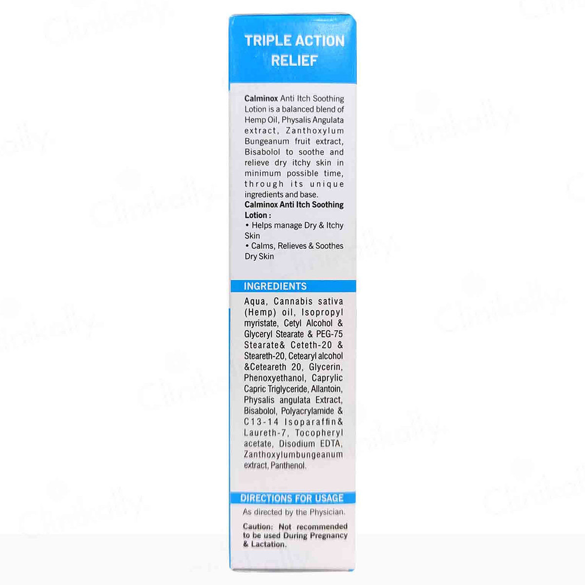 Calminox Face & Body Anti-Itch Lotion 100 ml, Pack of 1 Calminox Face & Body Anti-Itch Lotion 100 ml, Pack of 1