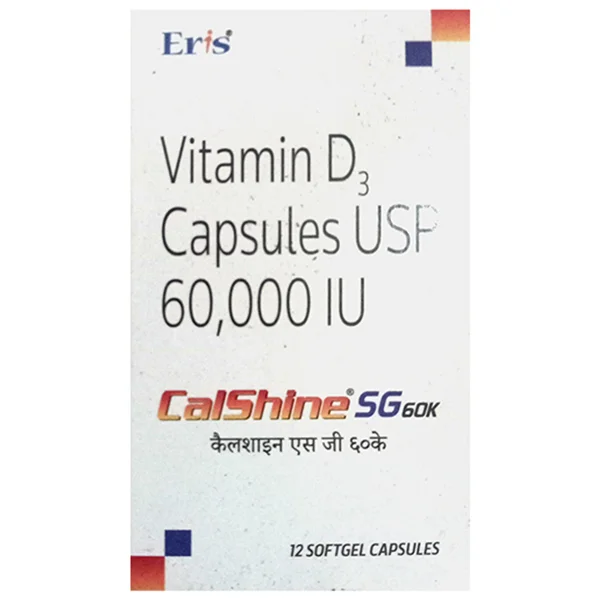 Calshine SG 60K Softgel Capsule 12's