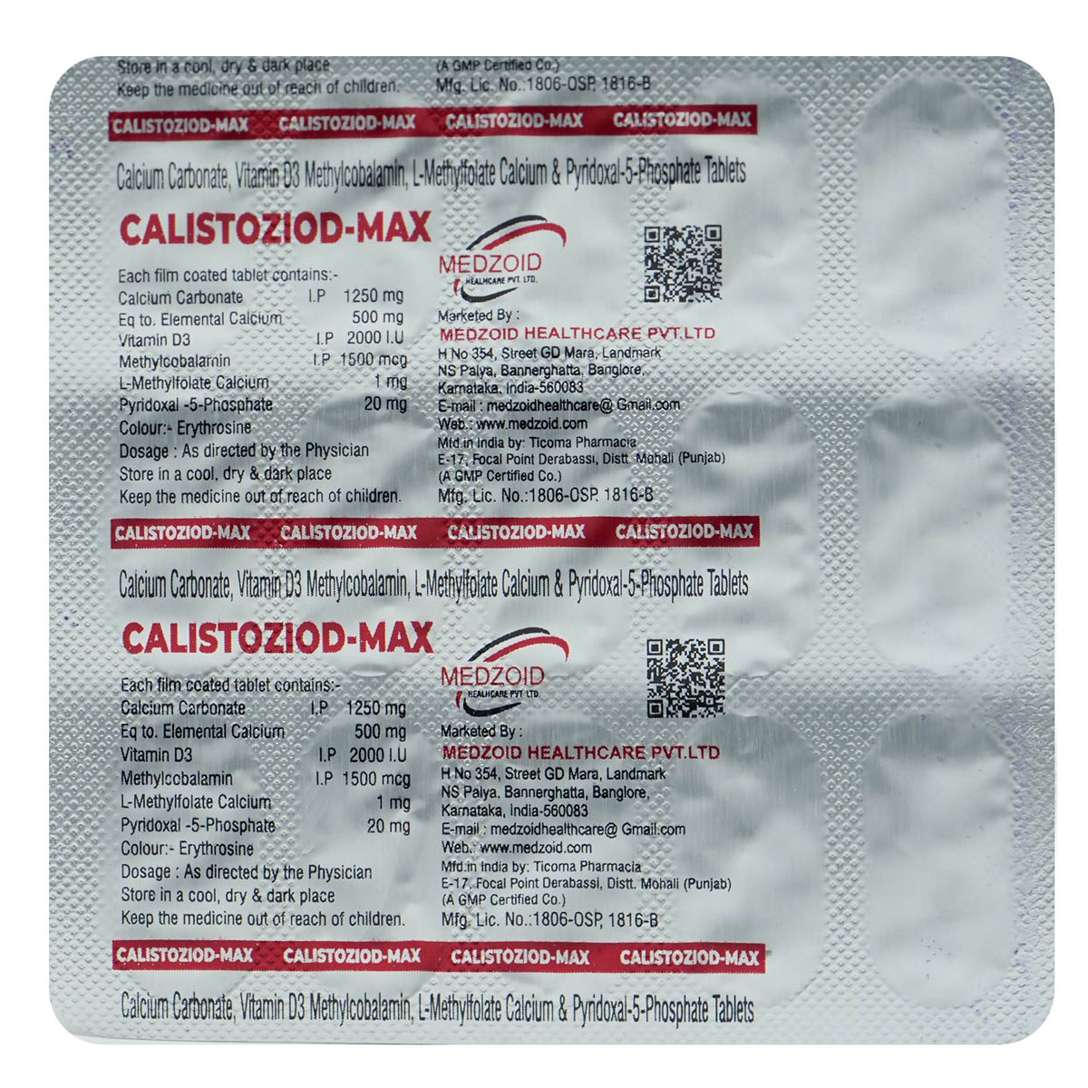 Buy Calistoziod-Max Tablet | 19 Minutes Delivery | Apollo Pharmacy