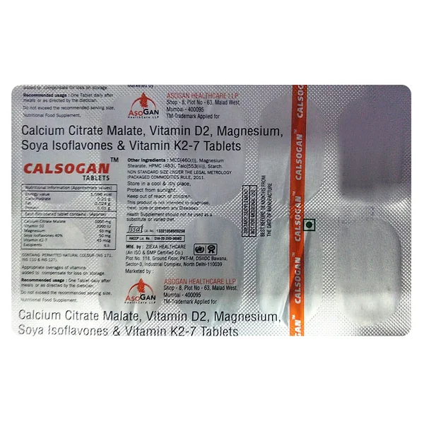 Calsogan Tablet 10's, Pack of 10