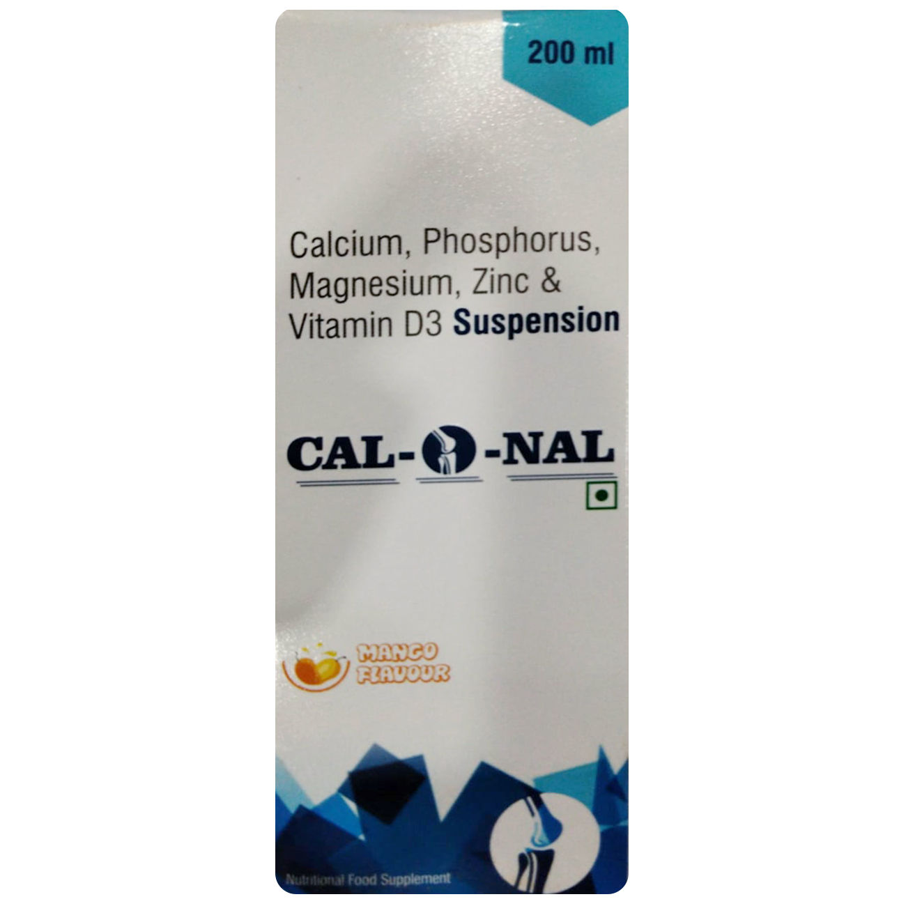 Buy Cal-O-Nal Mango Flavour Suspension 200 ml Online