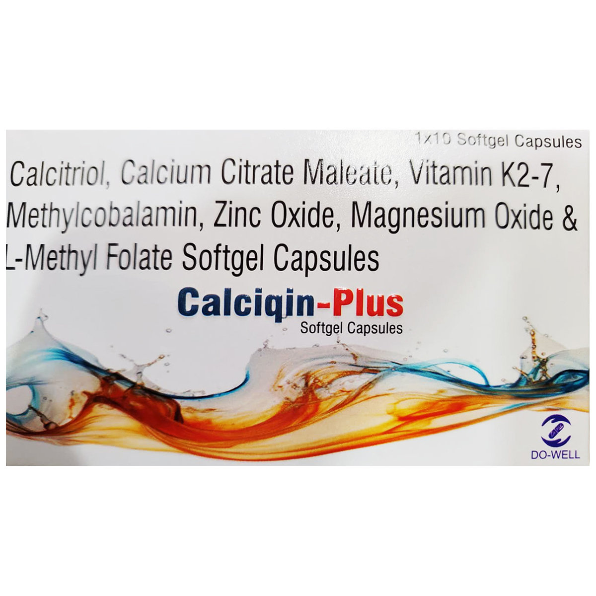 Calciqin-Plus Softgel Capsule 10's Calciqin-Plus Softgel Capsule 10's