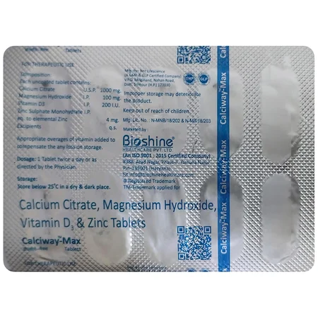 Calciway-Max Tablet 10's
