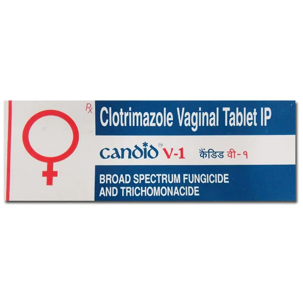 Candid-V1 Tablet 1's, Pack of 1 Tablet