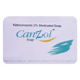 Canzol Soap 75 gm | With 2 % Ketaconazole | Treats Dandruff, Seborrhoeic Dermatitis &amp; Pityriasis Versicolor, Pack of 1
