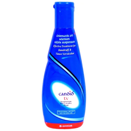 Candid TV Suspension 75 ml|For Dandruff, Tinea Versicolor
