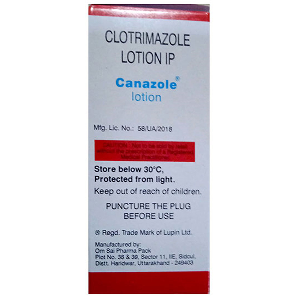 Canazole Lotion 15 ml, Pack of 1 LIQUID Canazole Lotion 15 ml, Pack of 1 LIQUID