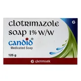 Candid Medicated Soap 125 gm | 1%W/W Clotrimazole Soap, Pack of 1 SOAP