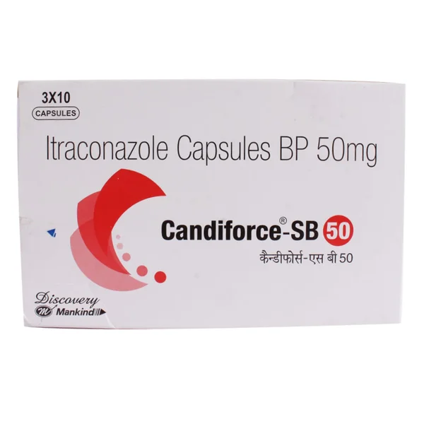 Candiforce-SB 50 Capsule 10's, Pack of 10 CAPSULES