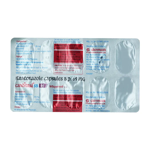 Canditral SB 65 Capsule 10's, Pack of 10 CAPSULES