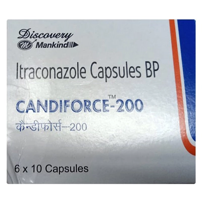 Candiforce-200 Capsule 10's, Pack of 10 CapsuleS