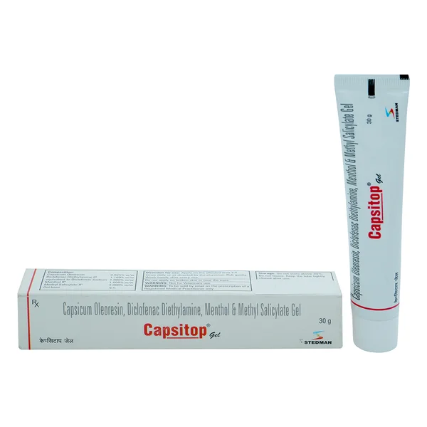Capsitop Gel 30 gm, Pack of 1 Gel