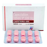 Capetero-500 Tablet 10's, Pack of 10 TabletS