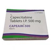 Capeaim-500 Tablet 10's, Pack of 10 TABLETS