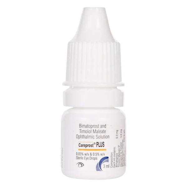 Careprost Plus Eye Drops 3 ml, Pack of 1 Eye Drops