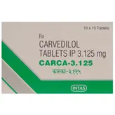 Carca-3.125 Tablet 15's, Pack of 15 TABLETS