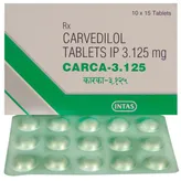 Carca-3.125 Tablet 15's, Pack of 15 TABLETS