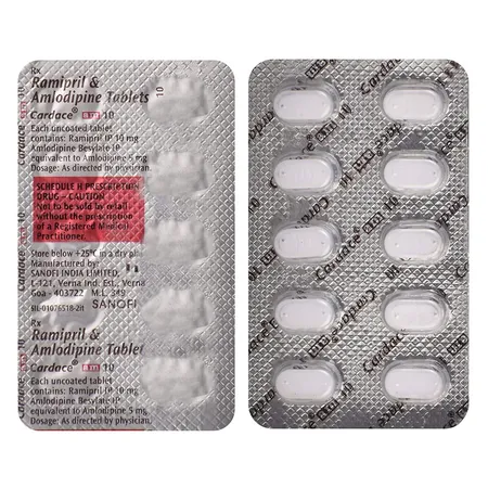 Cardace AM 10 Tablet 10's