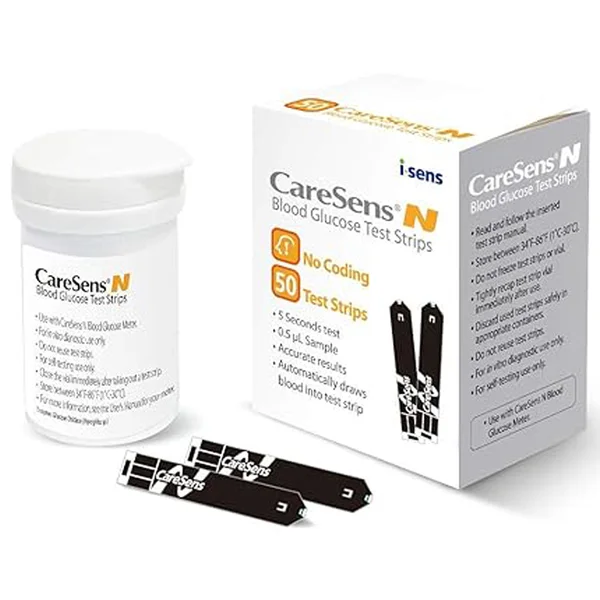 Caresens Blood Glucose Test Strips 50 Count